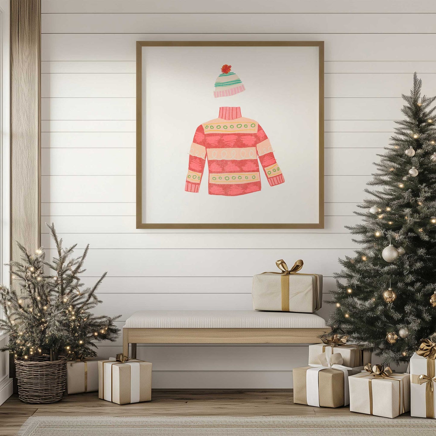 Picture of art in a room