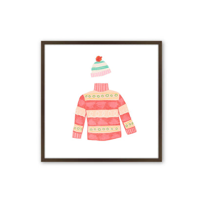 [Color:Belvinder Brown], Picture of art in a Belvinder Brown frame