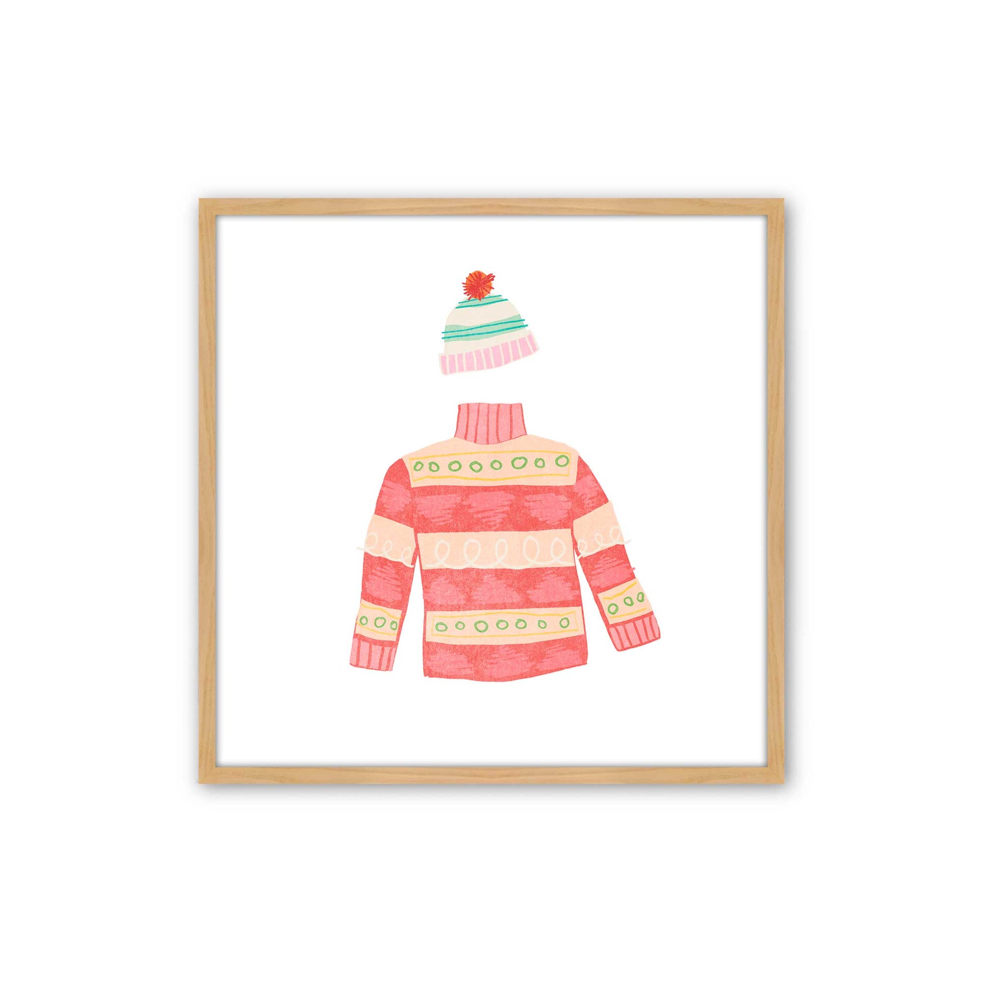 [Color:Espresso], Picture of art in a Espresso frame