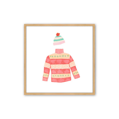 [Color:American Maple], Picture of art in an American Maple frame