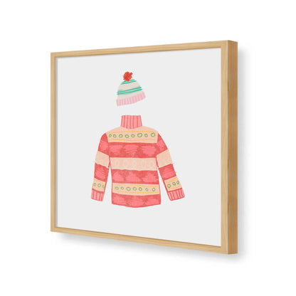 [Color:Espresso], Picture of art in a Espresso frame of the corner