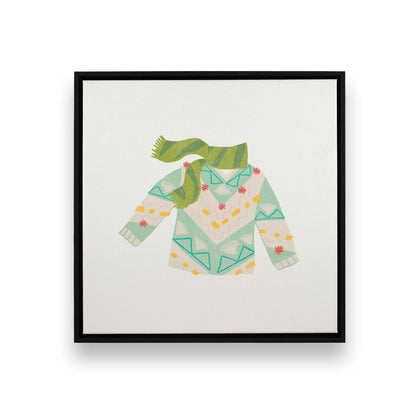 [Color:Satin Black], Picture of art in a Satin Black frame