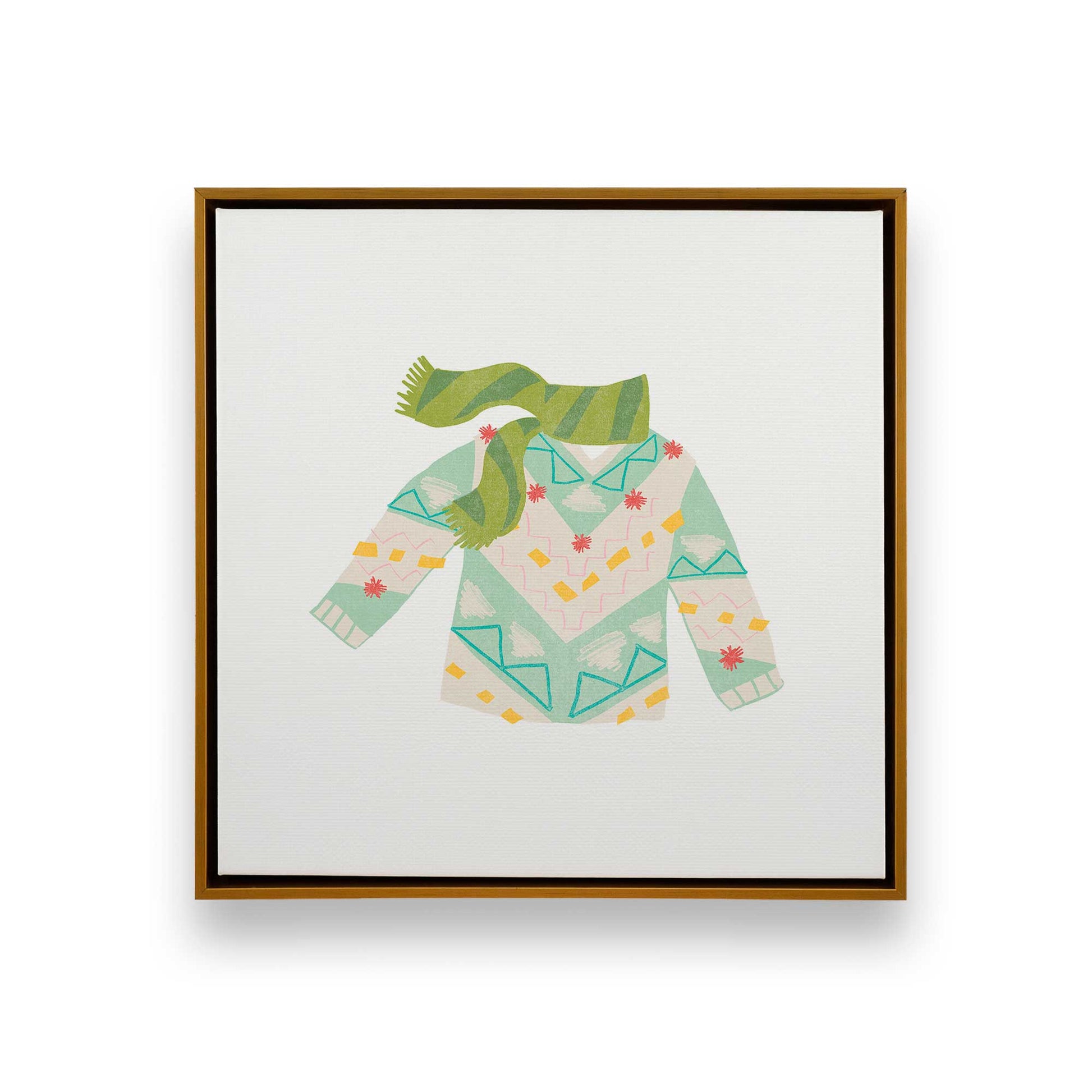 [Color:Polished Gold], Picture of art in a Polished Gold frame