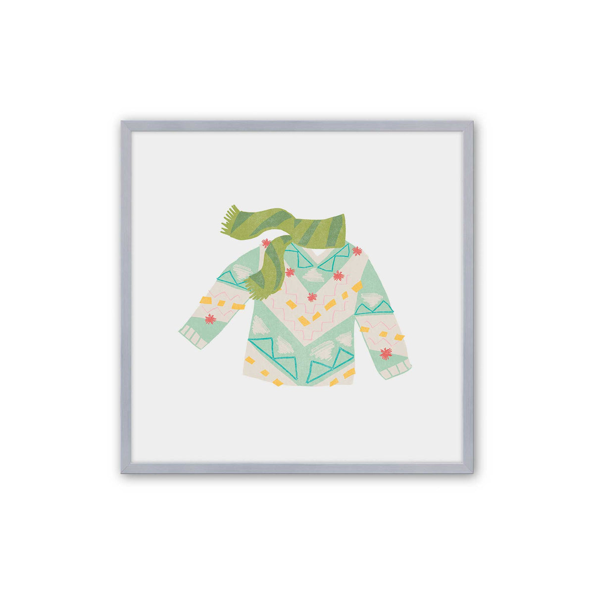 [Color:Polished Chrome], Picture of art in a Polished Chrome frame