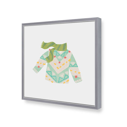 [Color:Polished Chrome], Picture of art in a Polished Chrome frame of the corner