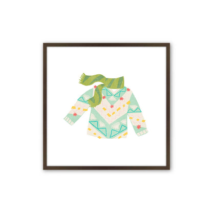 [Color:Belvinder Brown], Picture of art in a Belvinder Brown frame