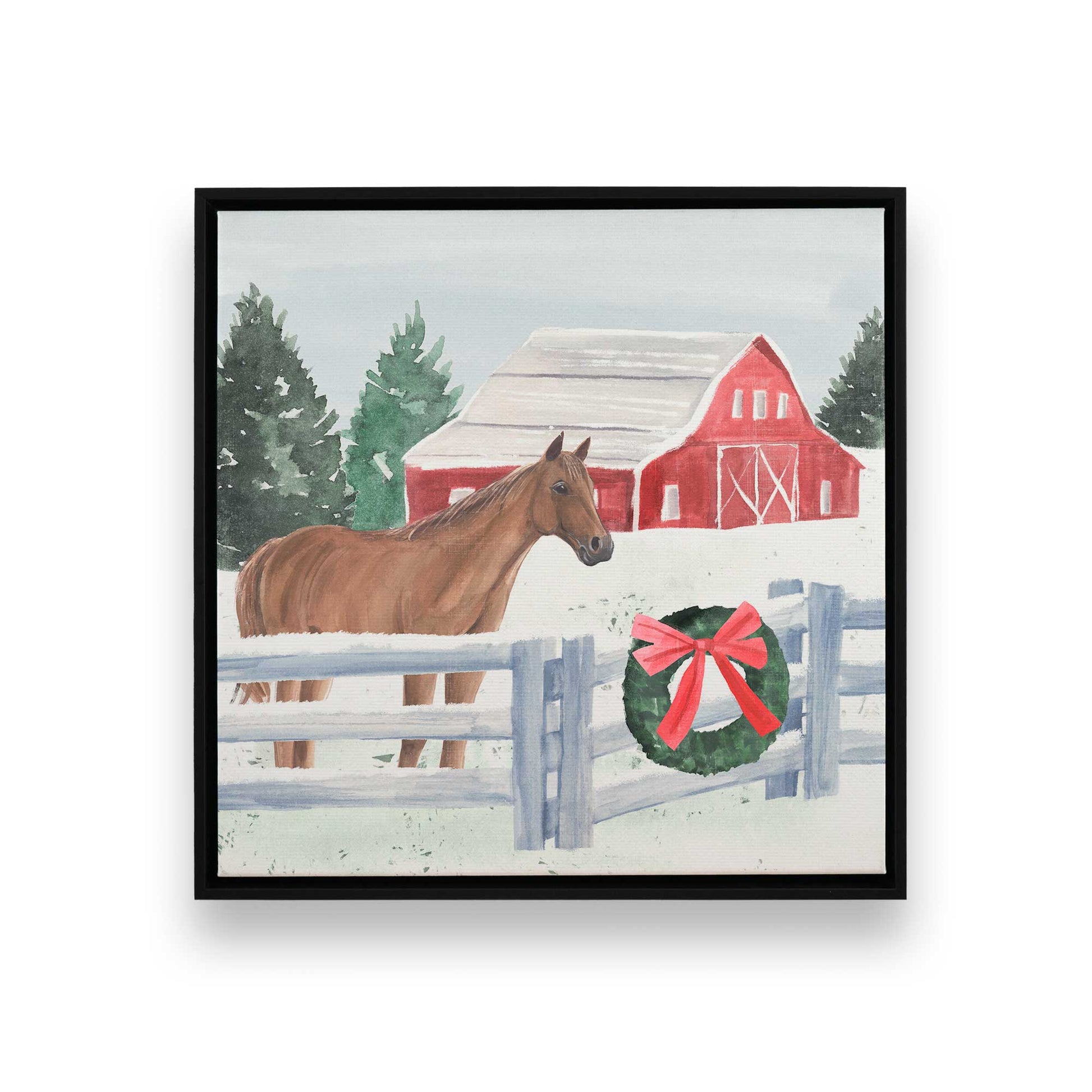 [Color:Satin Black], Picture of art in a Satin Black frame