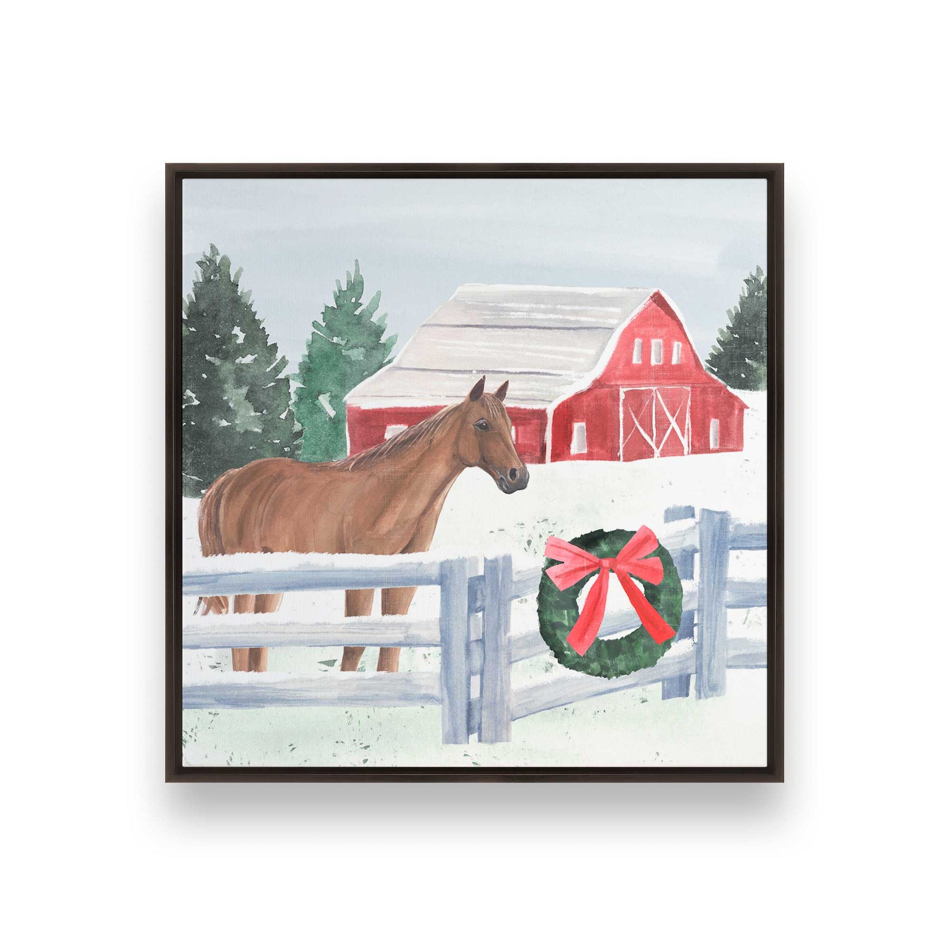 [Color:Espresso], Picture of art in an Espresso frame