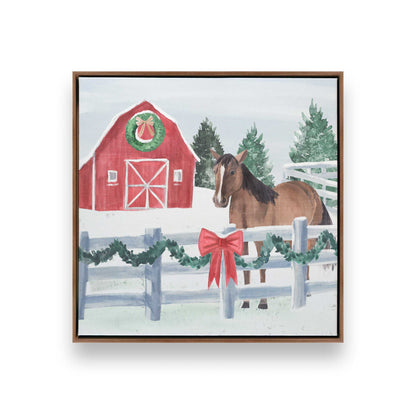 [Color:Walnut], Picture of art in a Walnut frame