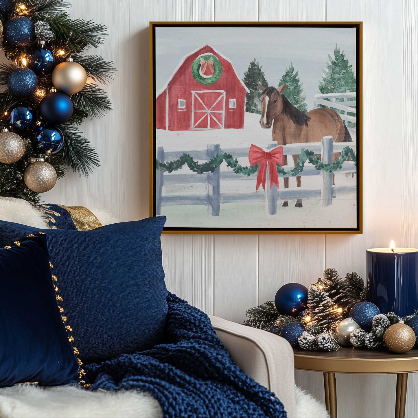 Picture of art in a room