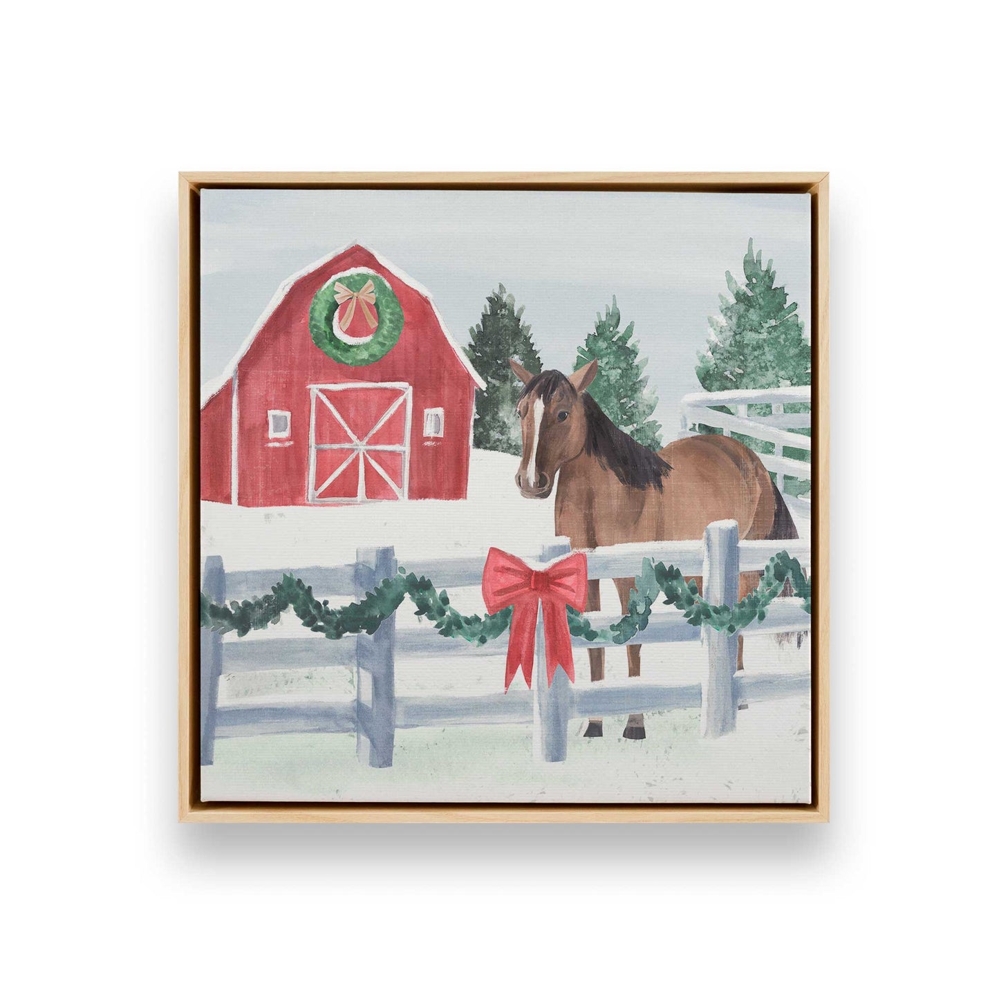 [Color:American Maple], Picture of art in a American Maple frame