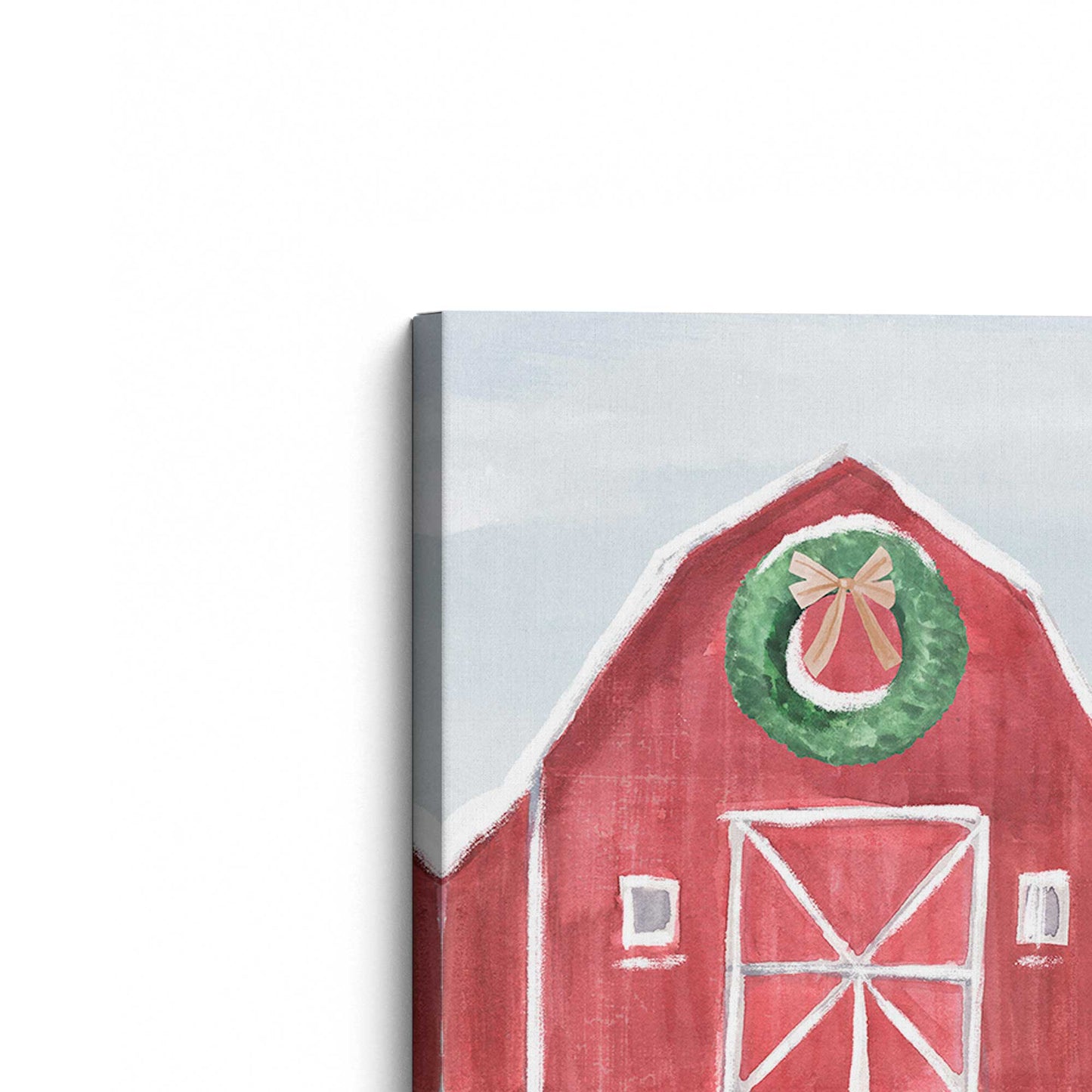 [Color:Stretched Canvas], Picture of the corner of the art