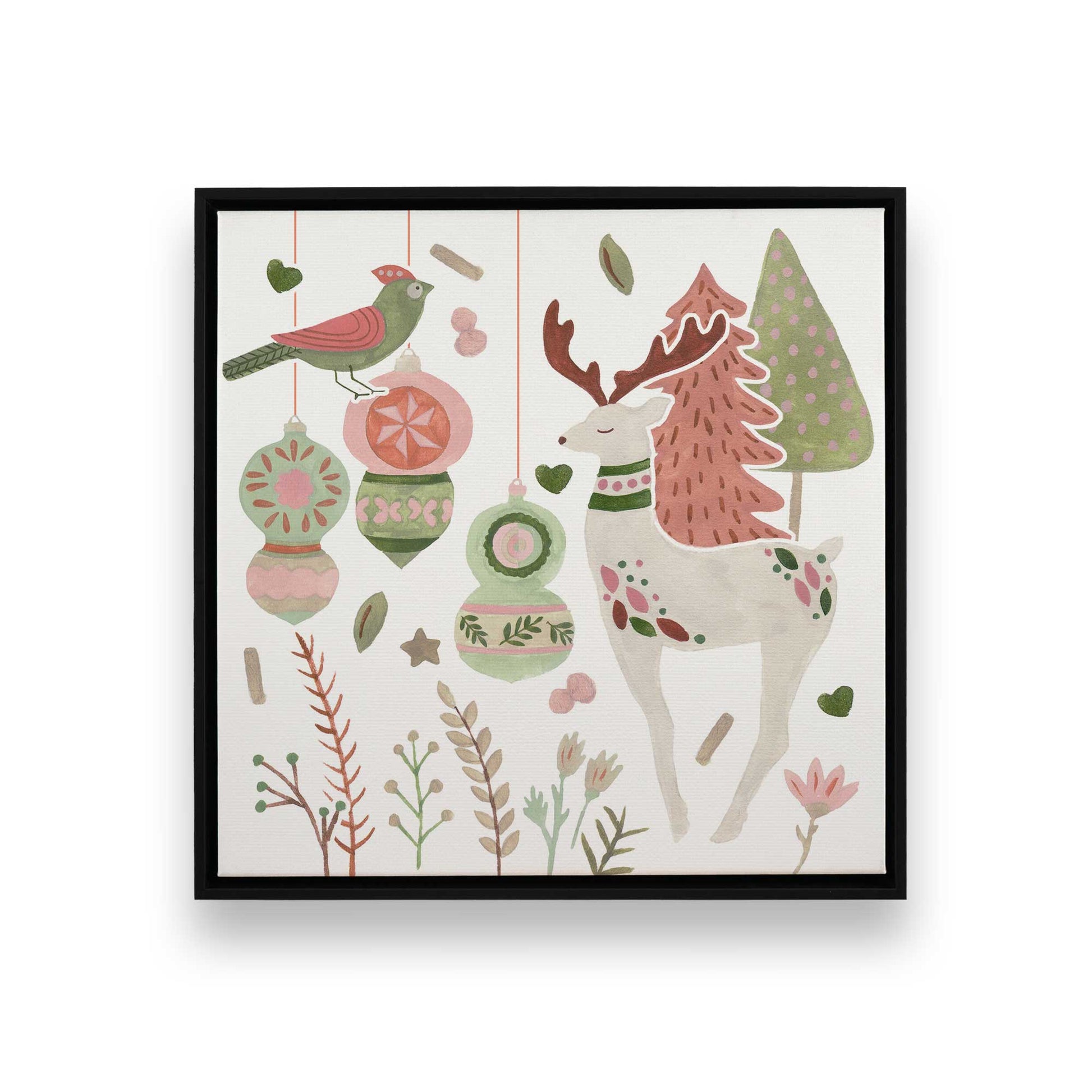 [Color:Satin Black], Picture of art in a Satin Black frame