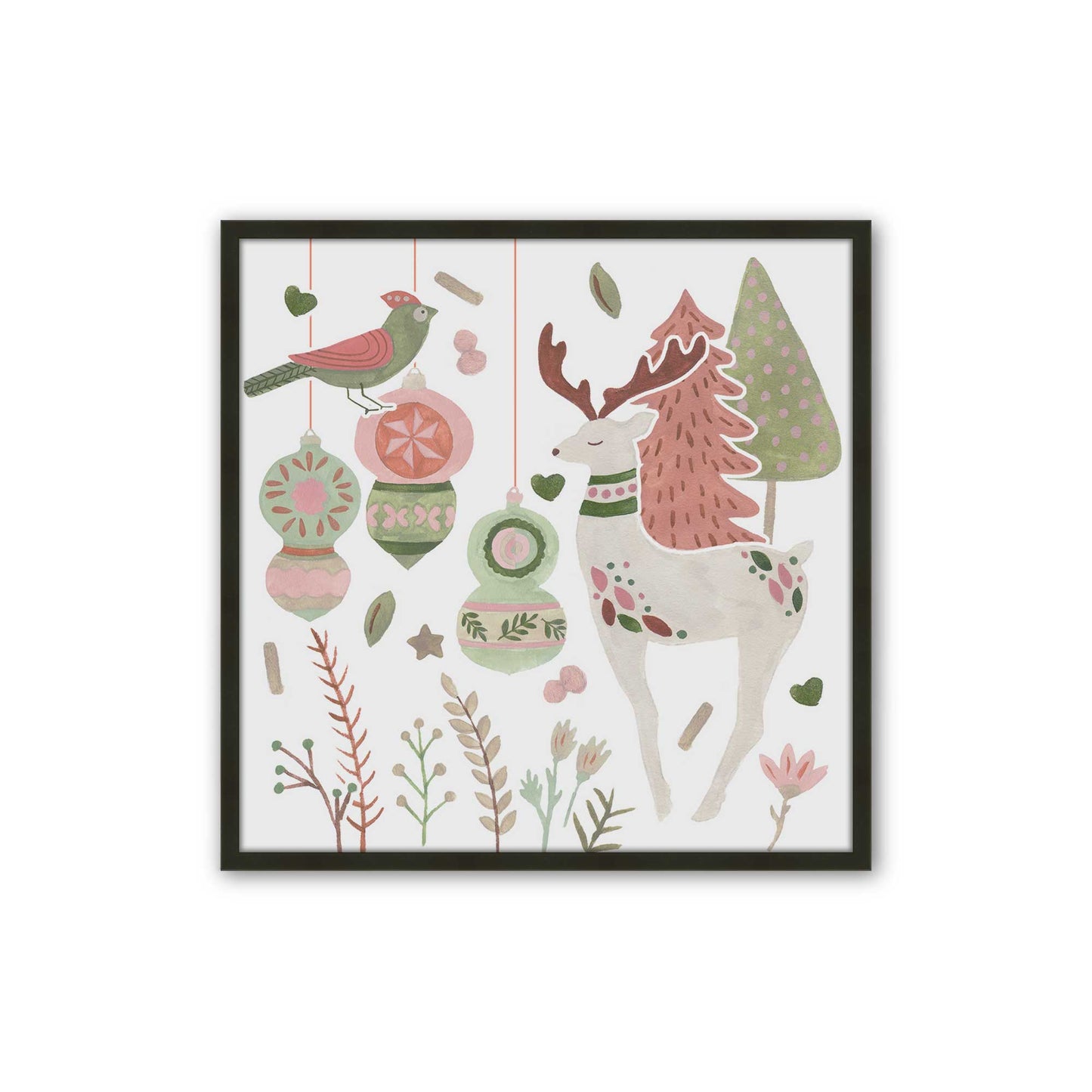 [Color:Satin Black], Picture of art in a Satin Black frame