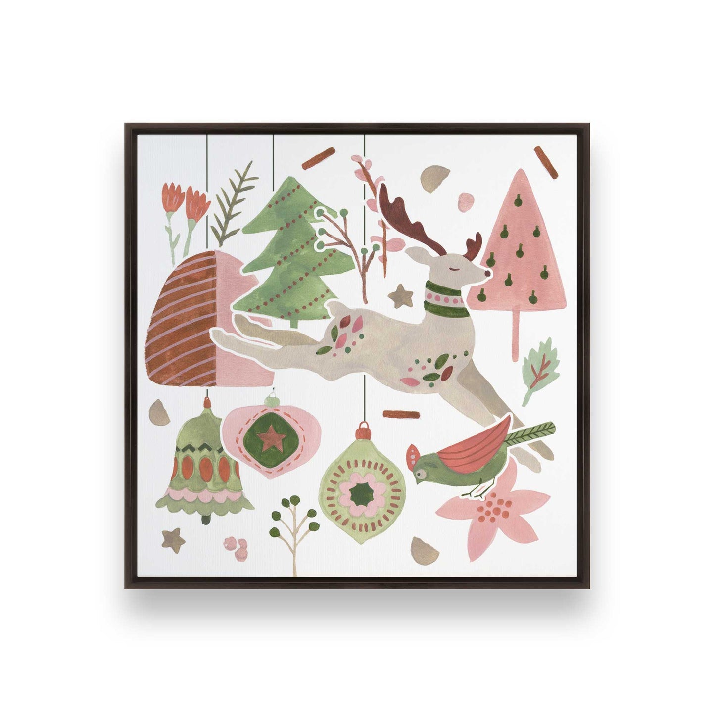 [Color:Espresso], Picture of art in a Espresso frame