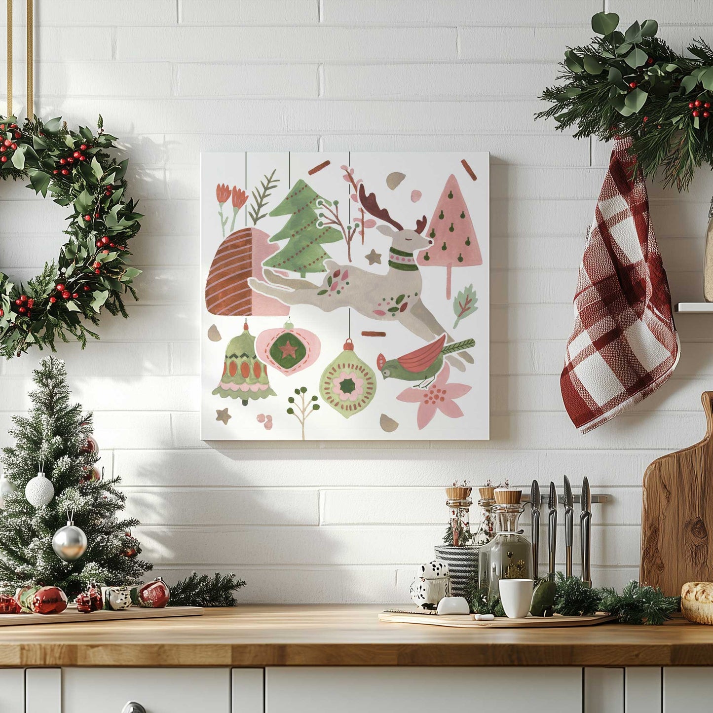 Picture of art in a room