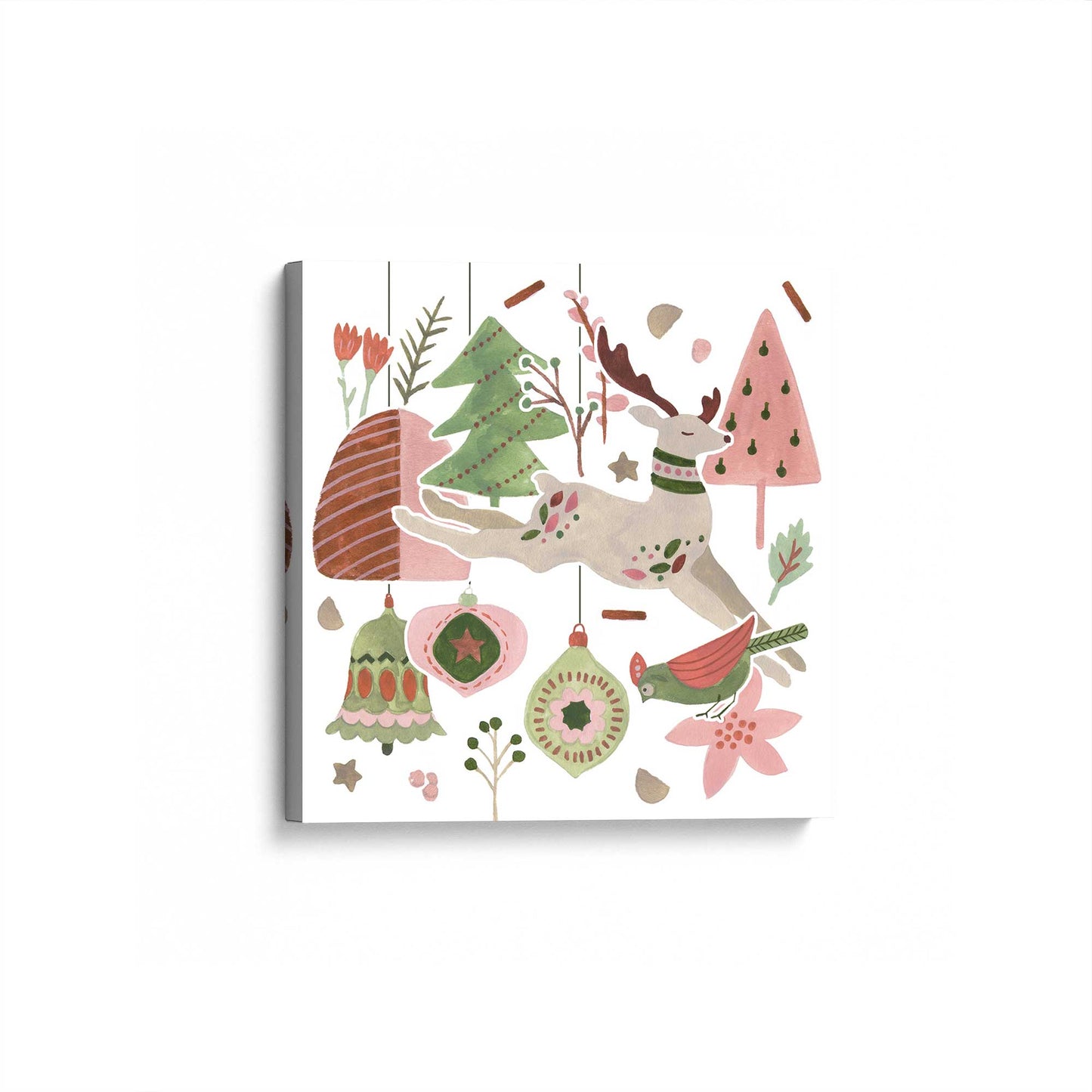 [Color:Stretched Canvas], Picture of art at an angle