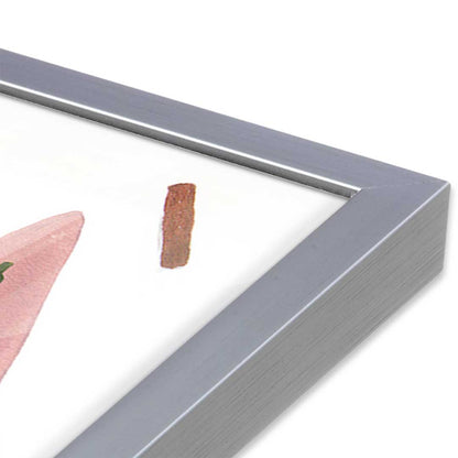 [Color:Polished Chrome], Picture of art in a Polished Chrome frame at an angle