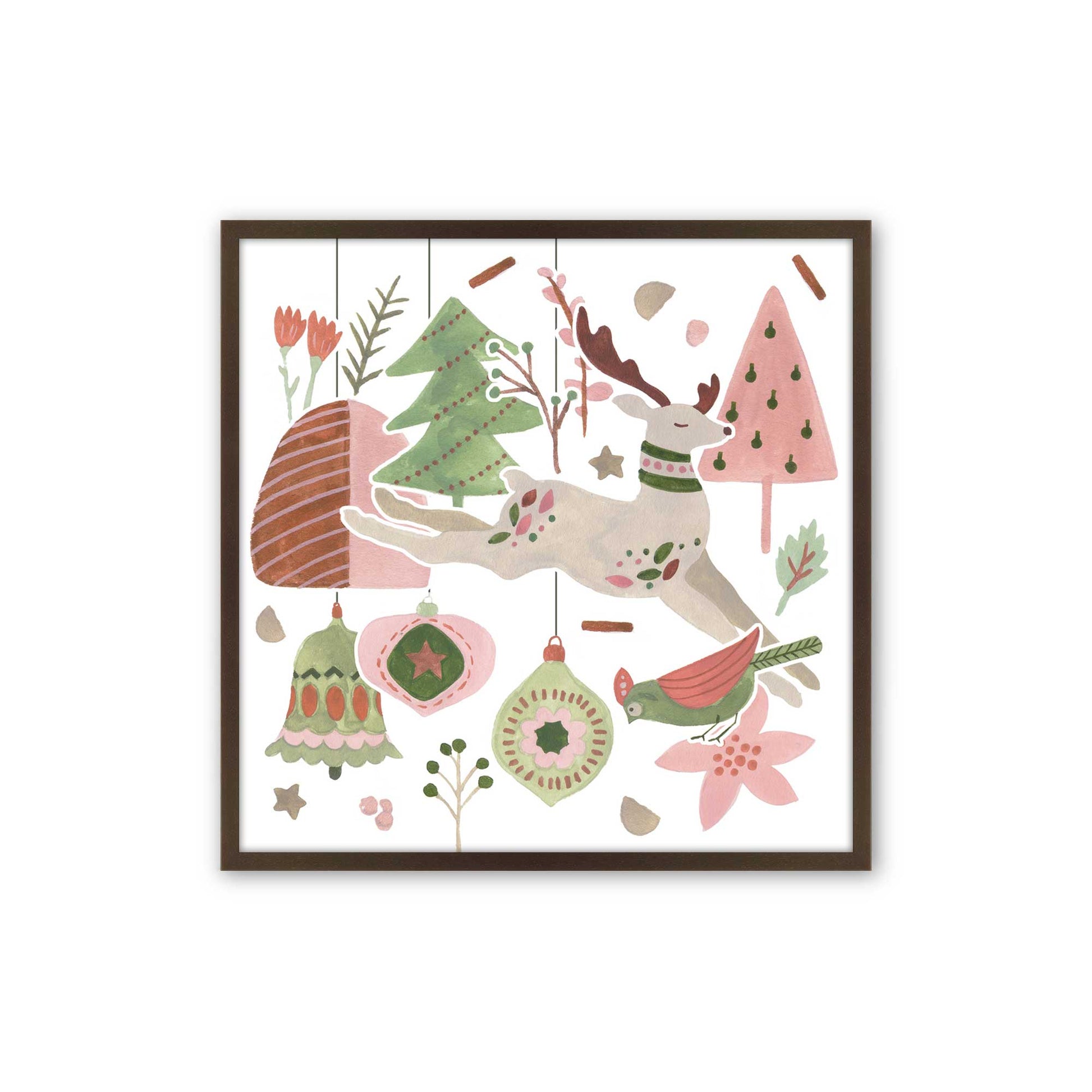 [Color:Espresso], Picture of art in a Espresso frame