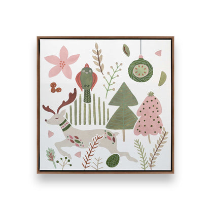 [Color:Walnut], Picture of art in a Walnut frame