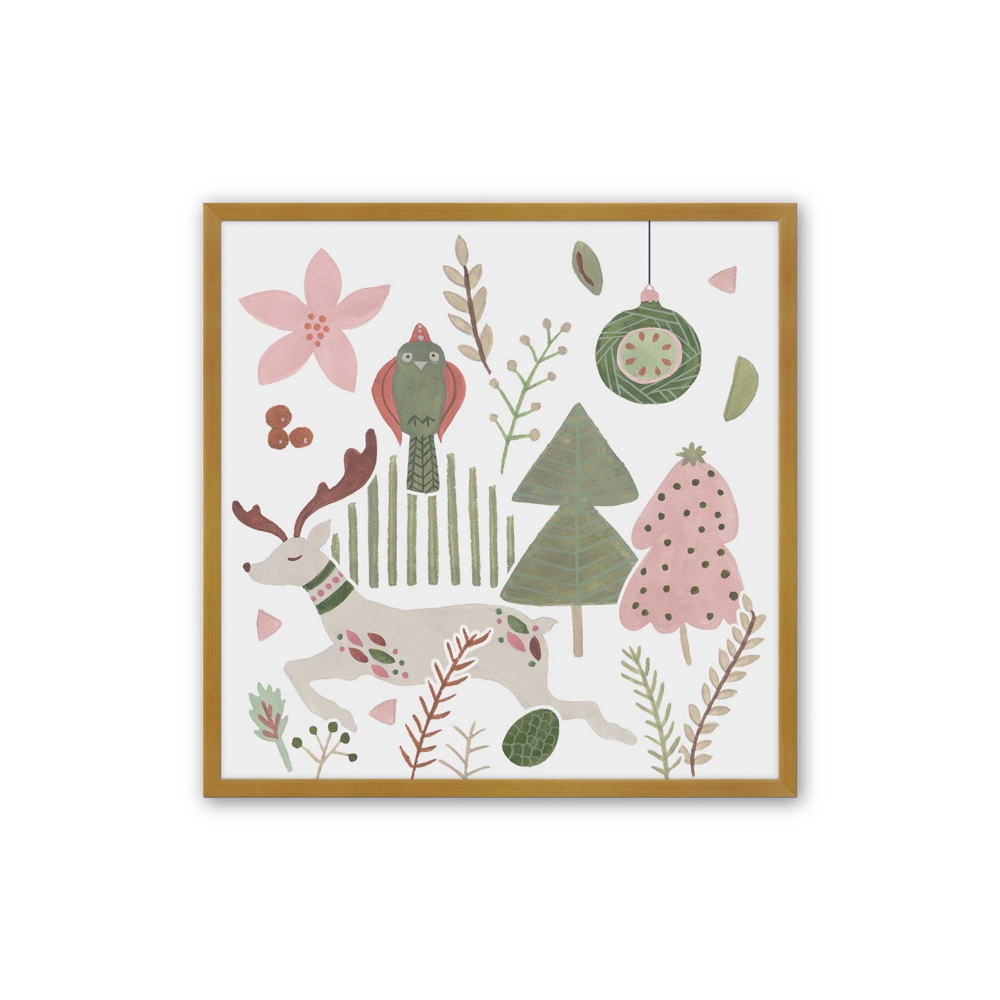 [Color:Polished Gold], Picture of art in a Polished Gold frame