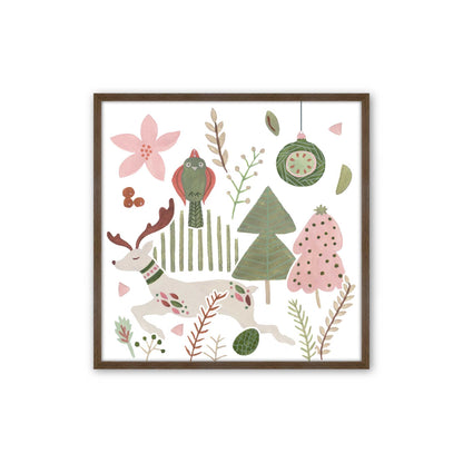 [Color:Walnut], Picture of art in a Walnut frame