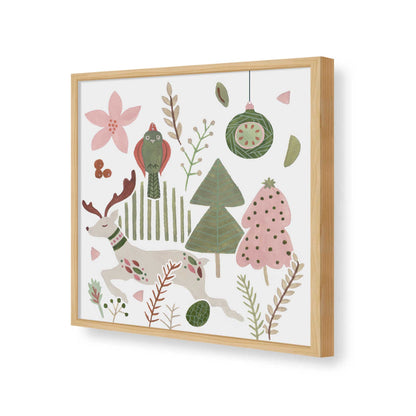 [Color:Espresso], Picture of art in a Espresso frame of the corner