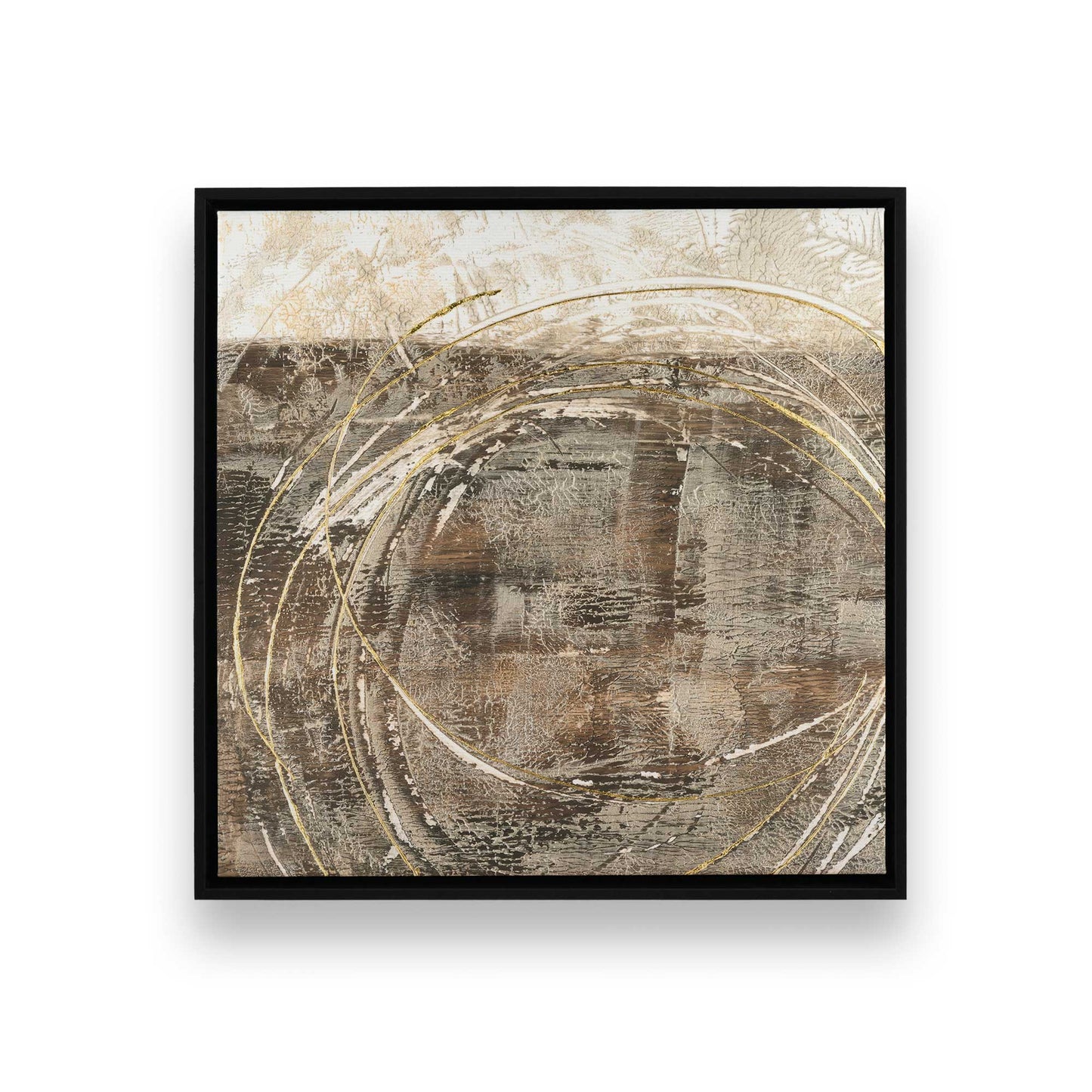 [Color:Satin Black], Picture of art in a Satin Black frame