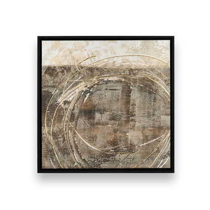 [Color:Satin Black], Picture of art in a Satin Black frame