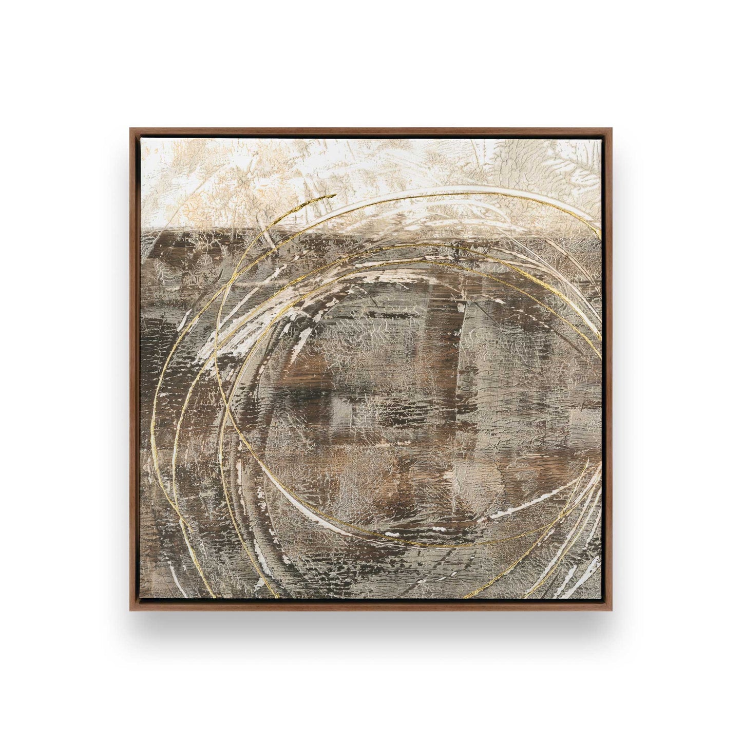[Color:Walnut], Picture of art in a Walnut frame