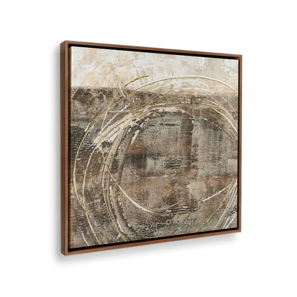 [Color:Walnut], Picture of the corner of the art