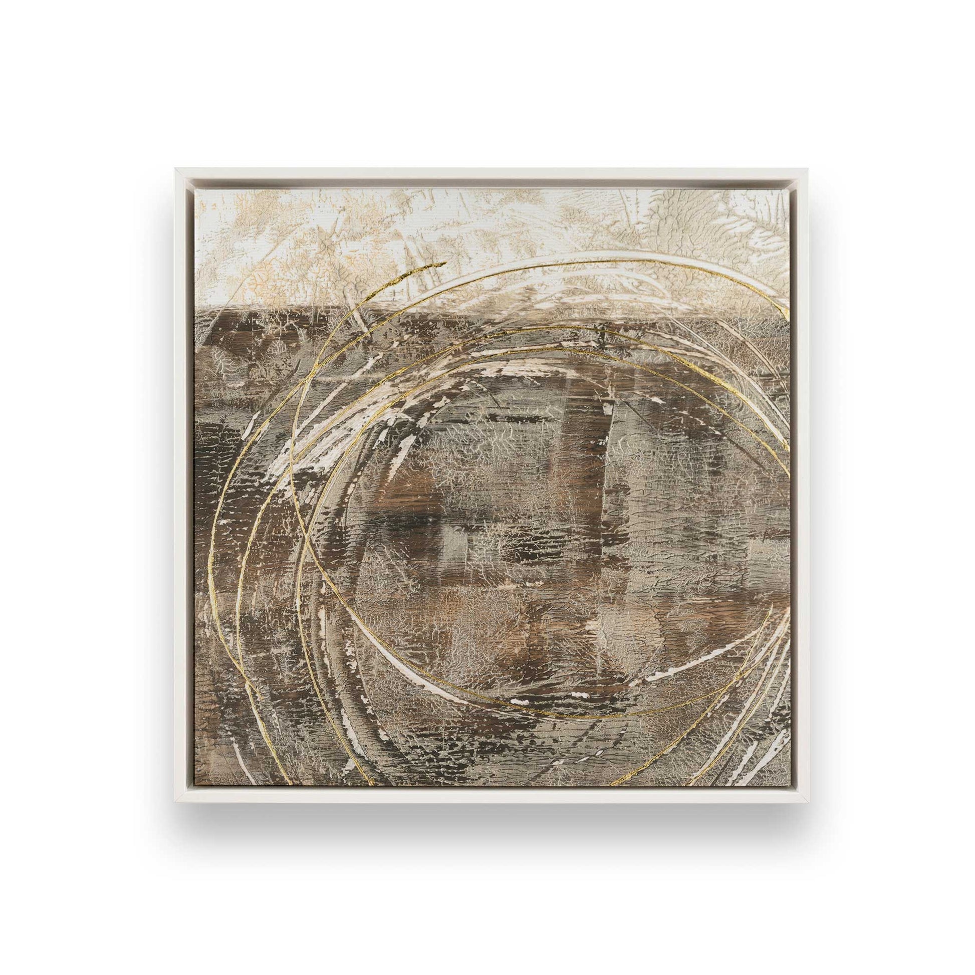 [Color:Opaque White], Picture of art in a White frame