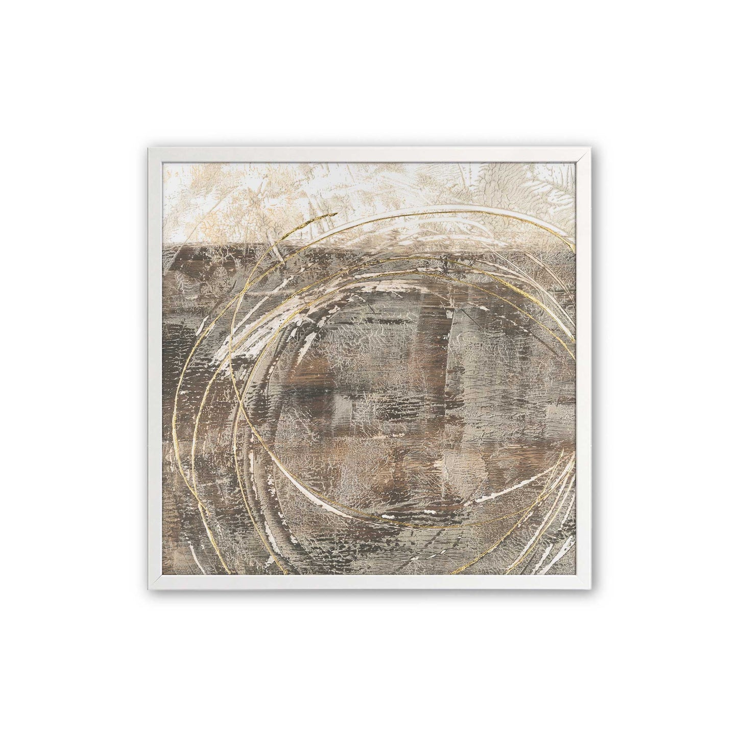 [Color:Opaque White], Picture of art in an Opaque White frame