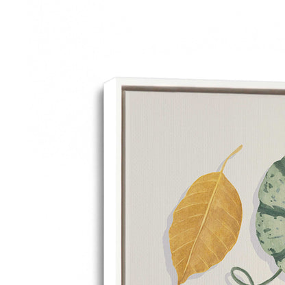 [Color:Opaque White], Picture of art in a White frame at an angle