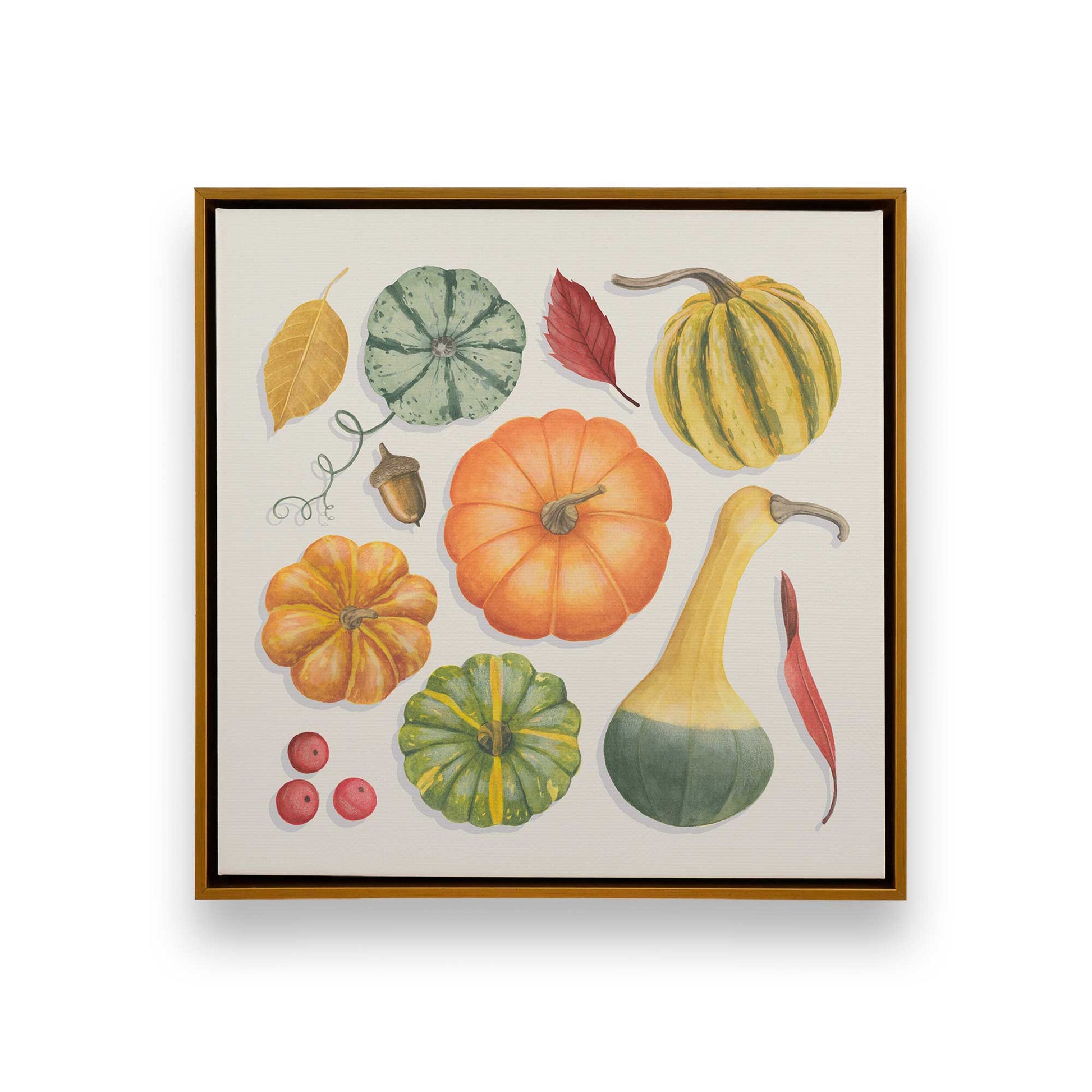 [Color:Polished Gold], Picture of art in a Polished Gold frame