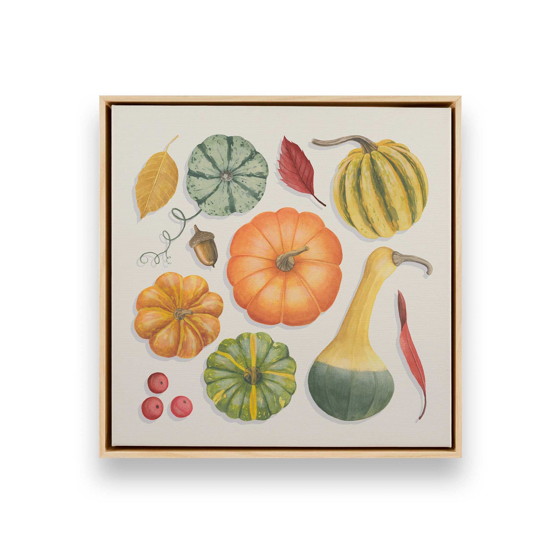 [Color:American Maple], Picture of art in a American Maple frame