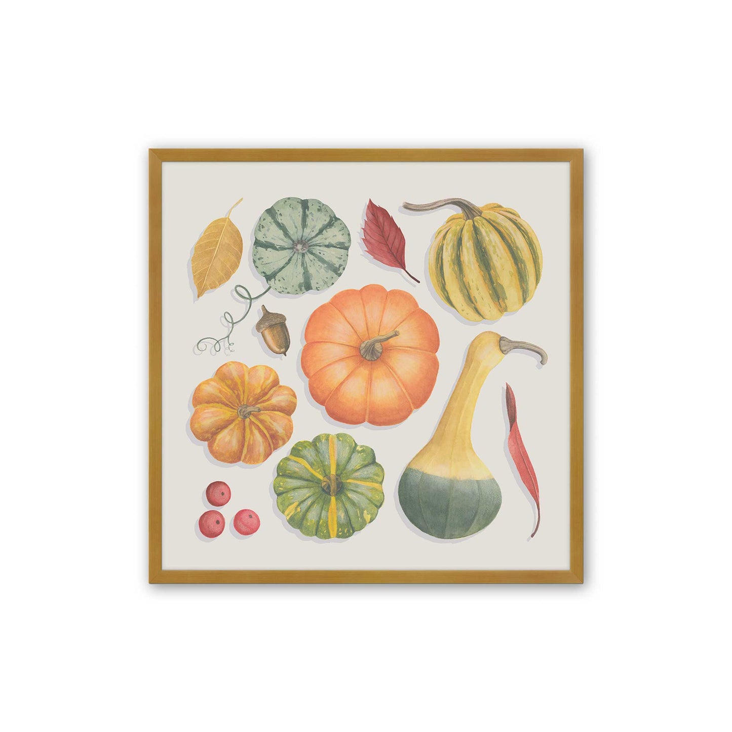 [Color:Polished Gold], Picture of art in a Polished Gold frame