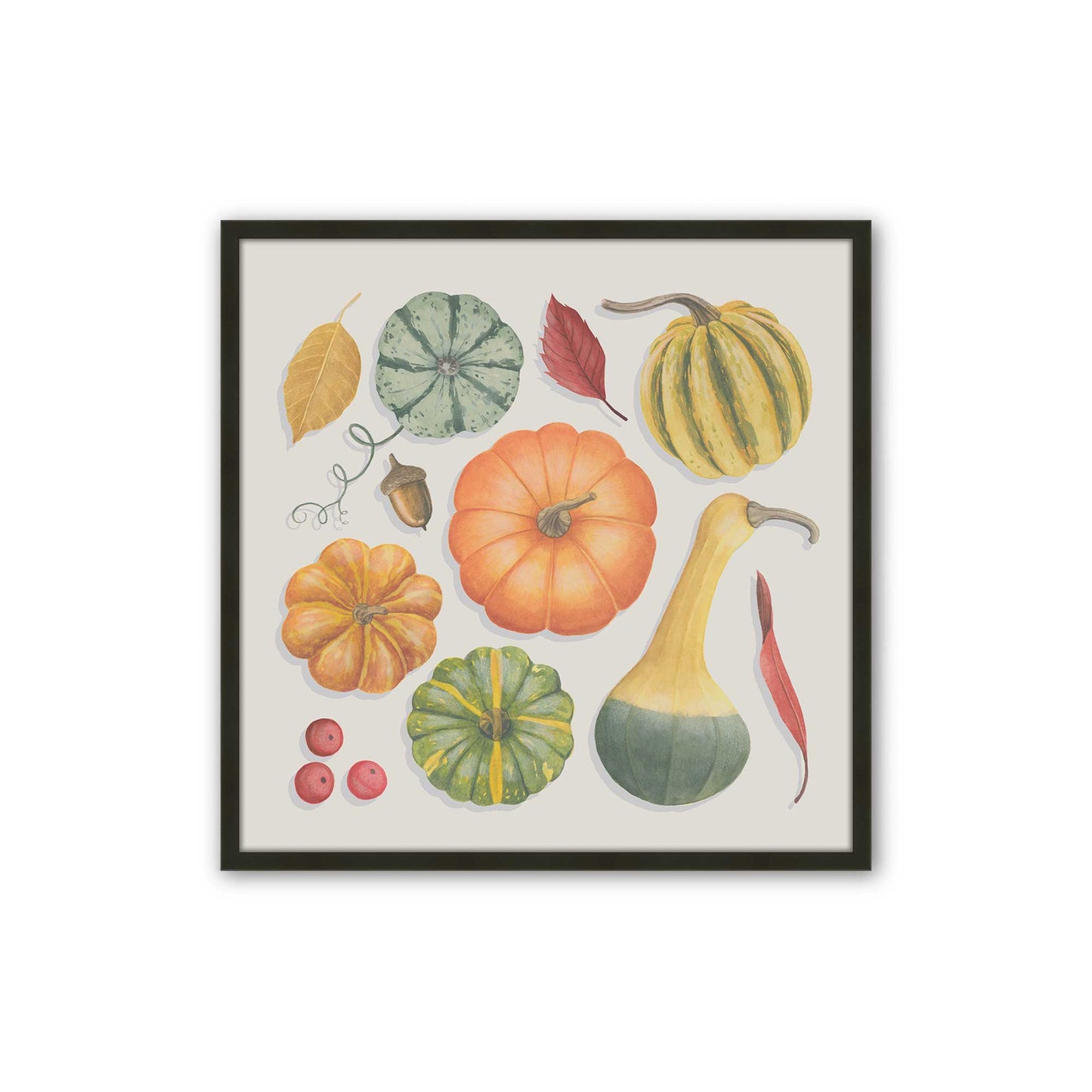 [Color:Satin Black], Picture of art in a Satin Black frame