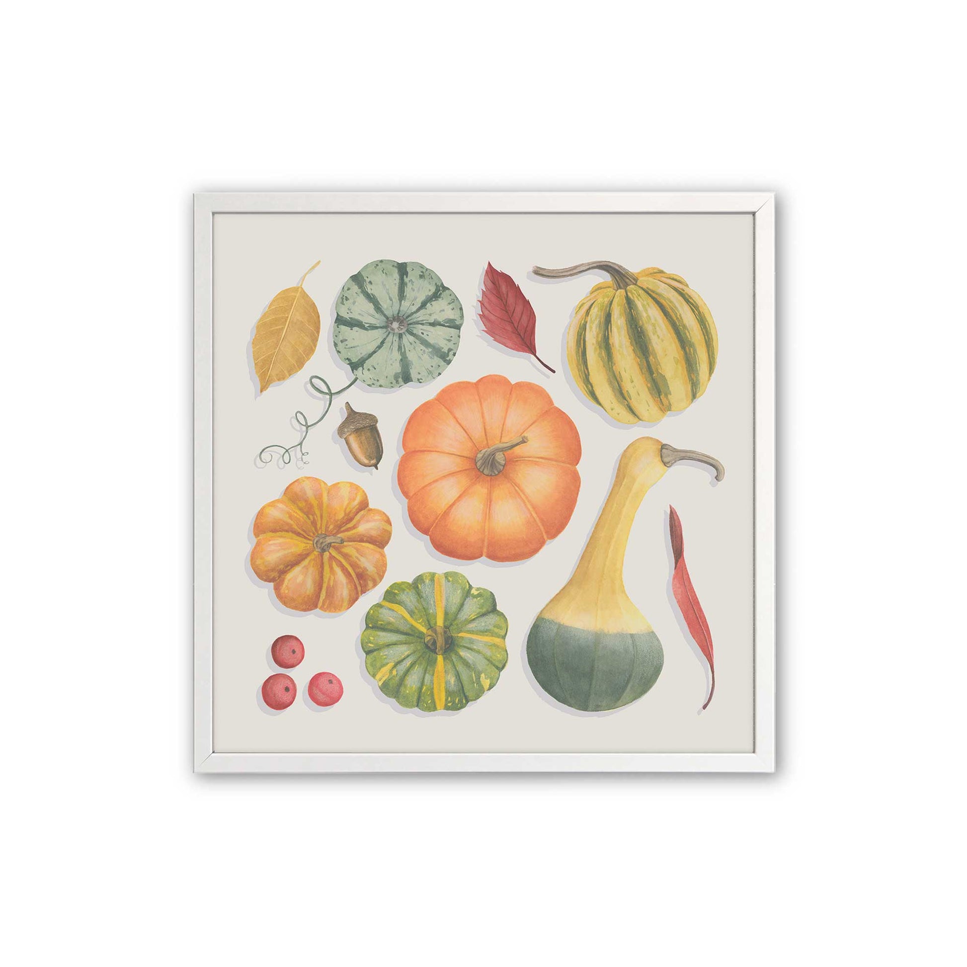 [Color:Opaque White], Picture of art in a Opaque White frame