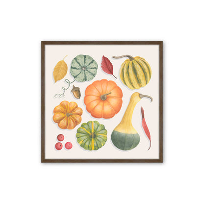 [Color:Walnut], Picture of art in a Walnut frame