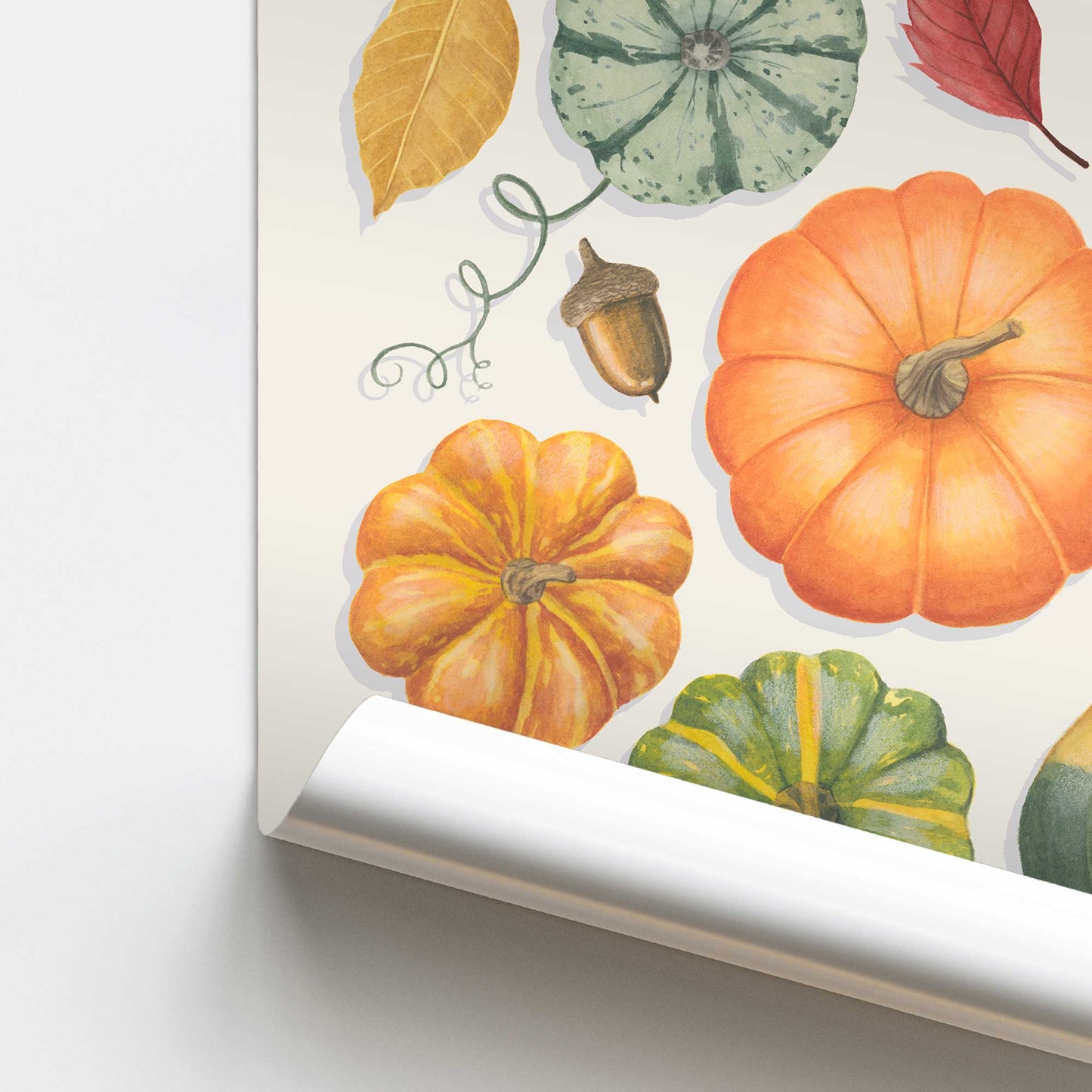 [Color:Rolled Print], Picture of close up of art