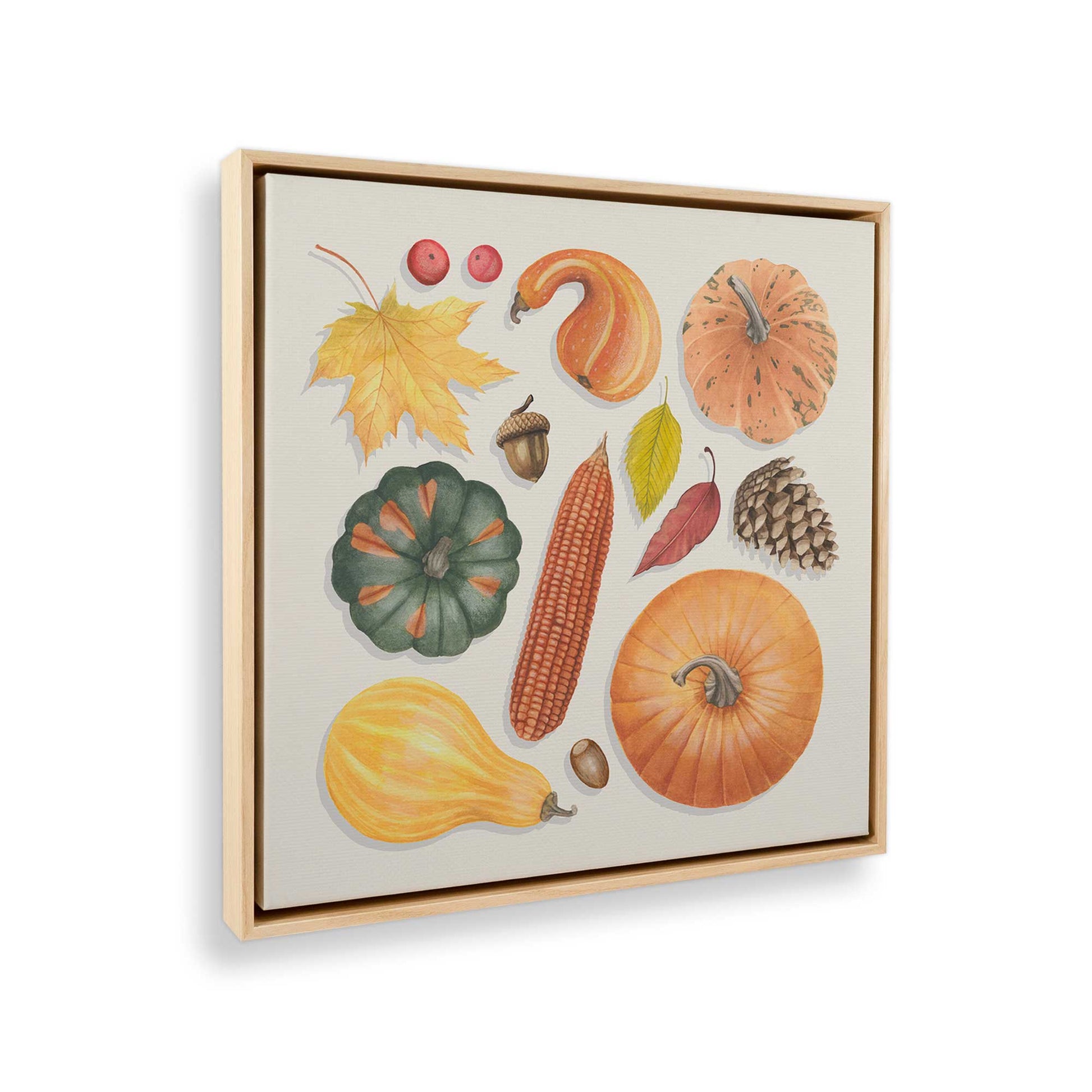 [Color:American Maple], Picture of the corner of the art