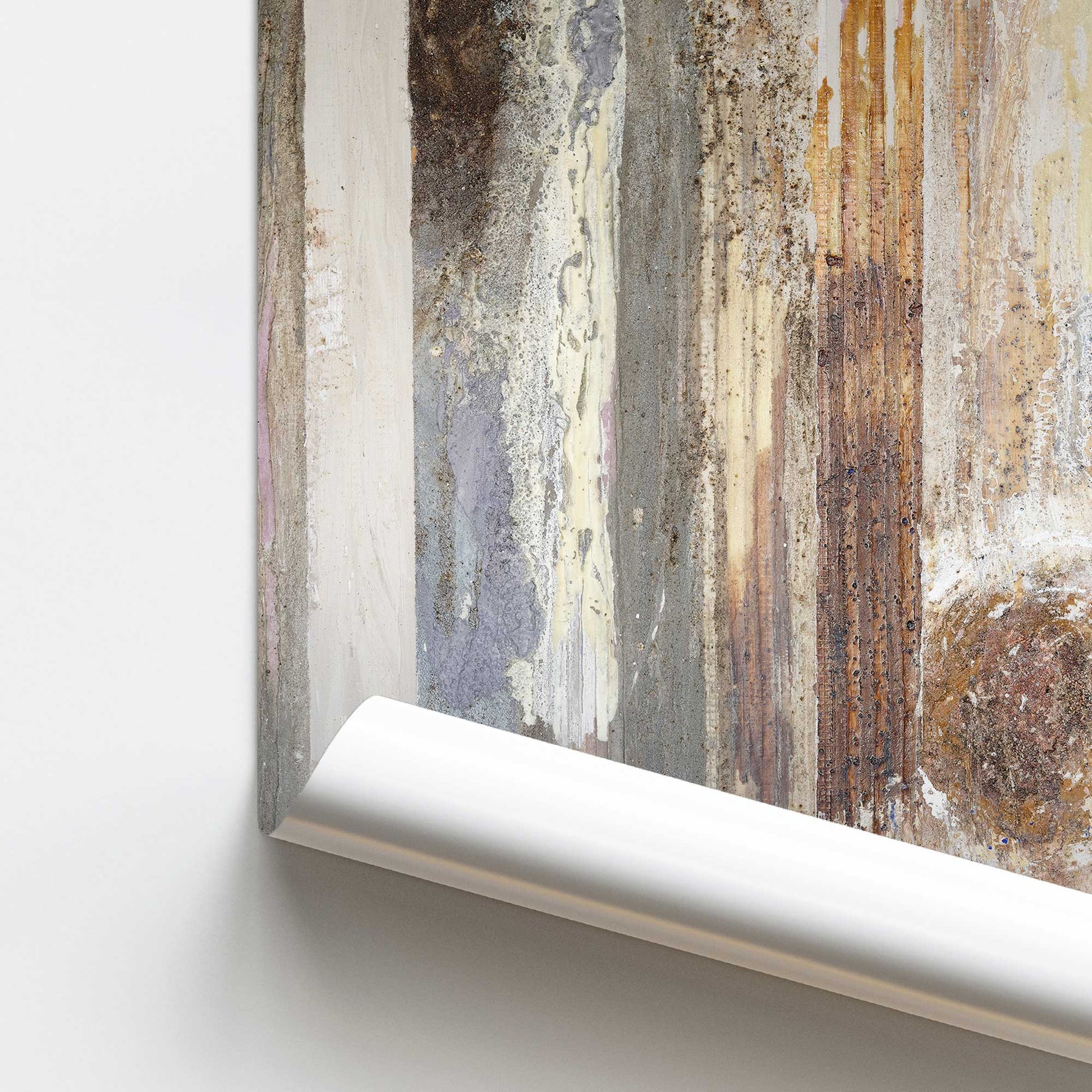 [Color:Rolled Print], Picture of close up of art