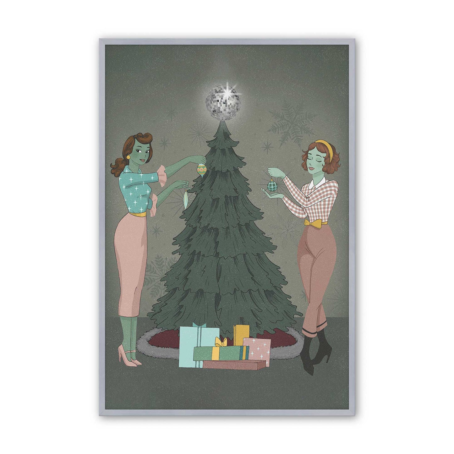 [Color:Polished Chrome], Picture of art in a Polished Chrome frame