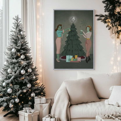 Picture of art in a room