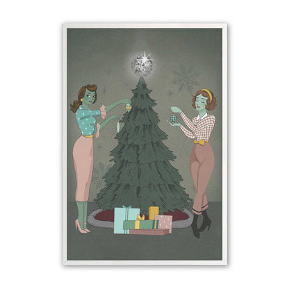 [Color:Opaque White], Picture of art in a Opaque White frame