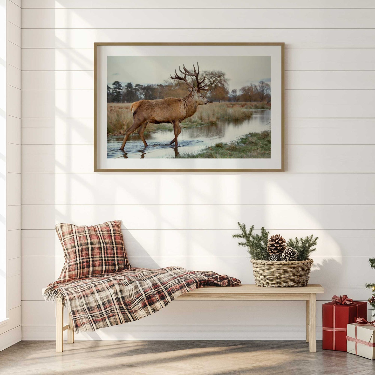 Picture of art in a room