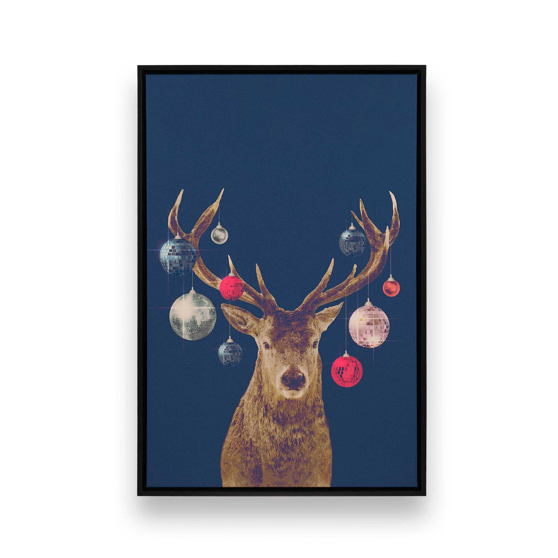 [Color:Satin Black], Picture of art in a Satin Black frame