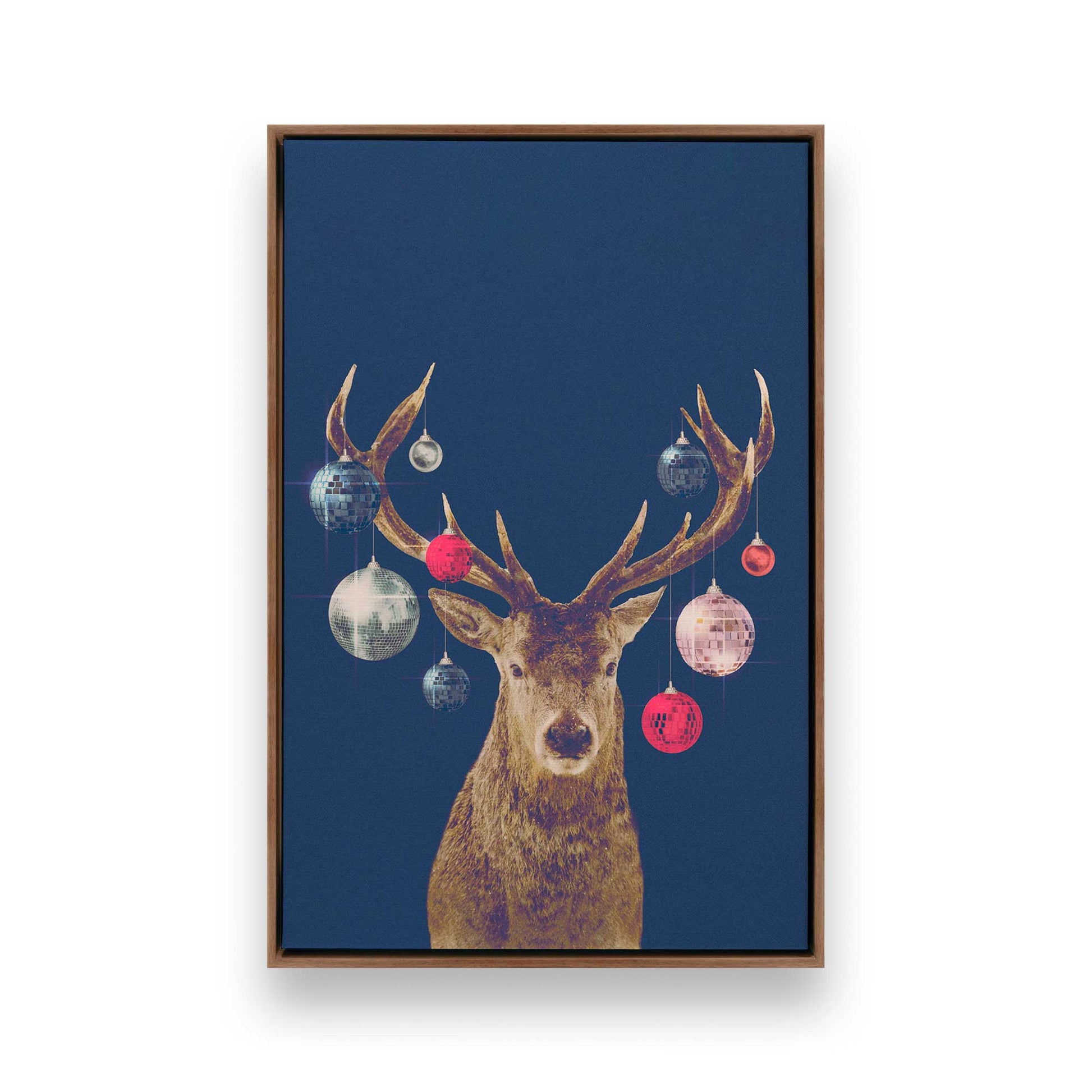 [Color:Walnut], Picture of art in a Walnut frame