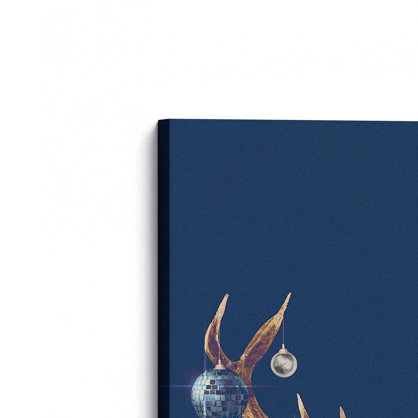 [Color:Stretched Canvas], Picture of the corner of the art